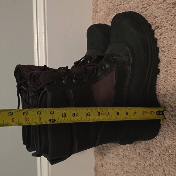 Itasca Thermo Men's Like New Dark Brown Insulated Winter Boots Size 14 - Picture 2 of 10